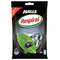 Caramelo Halls RESPIRAL regaliz 150 g