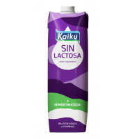 Leche KAIKU sin lactosa semidesnatada 1 L