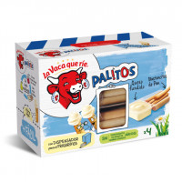 Palitos La Vaca Que Ríe natural 4x35 g