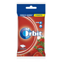 Chicle ORBIT fresa 4x10 grageas