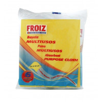 Bayeta Froiz multiusos color 6 u