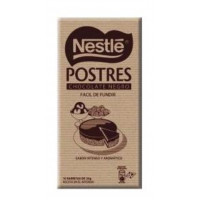 Chocolate Nestlé postres negro 200 g