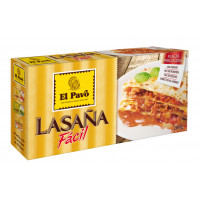 Pasta EL PAVO lasaña instantanea 18 láminas 200 g
