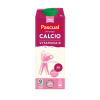Leche PASCUAL Movit calcio desnatada brik 1 l